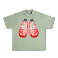 Oil Green red cleats fa element 2 Urban Heavy Tee - FaDigitalArtStudio