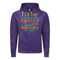 Cloud Purple a truly great teacher Vintage Hoodie - texasbilliewilder