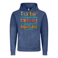 Vintage Denim a truly great teacher Vintage Hoodie - texasbilliewilder
