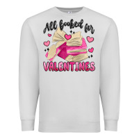 Dove Grey all booked for valentines Premium Sweatshirt - MaliasSmallBusiness