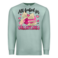 Seafoam all booked for valentines Premium Sweatshirt - MaliasSmallBusiness
