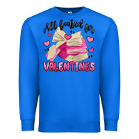 True Royal all booked for valentines Premium Sweatshirt - MaliasSmallBusiness