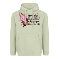Matcha you sre exactly where you need to be Heavyweight Hoodie - MaliasSmallBusiness