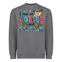 Storm i run on coffee and sarcasm Heavyweight Sweatshirt - Zillion Design Studio