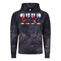 Cloud Black American wine glasses Vintage Hoodie - Zillion Design Studio
