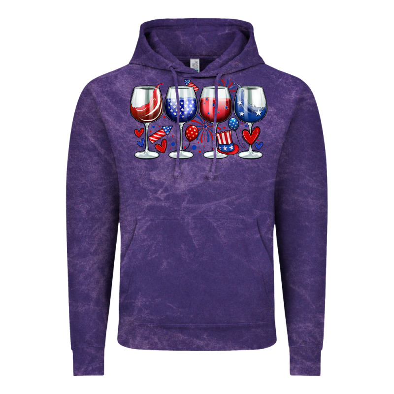 American Wine Glasses Vintage Hoodie by Zillion Design Studio | Teevron