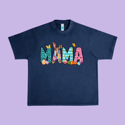 Easter Mama Easter Day Urban Heavy Tee Designed By Neo Western