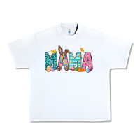 White Easter Mama Easter Day Urban Heavy Tee - Neo Western