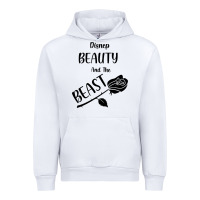 White Wrt Beauty And The Beast Urban Hoodie - Bettercallsaul