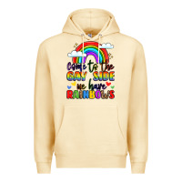 Pina Colada come to the gay side we have rainbows Premium Hoodie - LillyAllenDesigns