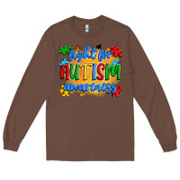 Chestnut fight for autism awareness Long Sleeve Tee - Artiststas