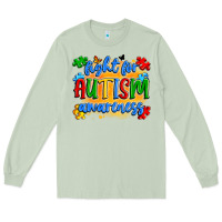 Matcha fight for autism awareness Long Sleeve Tee - Artiststas