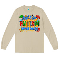 Mushroom fight for autism awareness Long Sleeve Tee - Artiststas