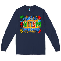 Navy fight for autism awareness Long Sleeve Tee - Artiststas