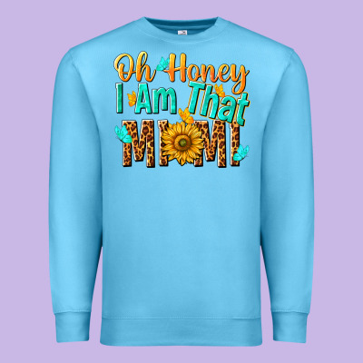 Oh Honey I Am That Mimi Nca Premium Sweatshirt Designed By Nancycooperartshop