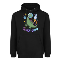 Space Dino Heavyweight Hoodie | Teevron