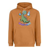 Meerkat space dino Heavyweight Hoodie - MaliasSmallBusiness