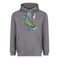 Storm space dino Heavyweight Hoodie - MaliasSmallBusiness