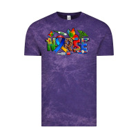 Cloud Purple autism nurse Vintage Tee - Zillion Design Studio