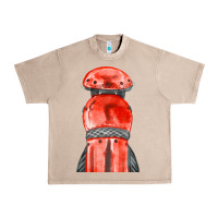 Red Leg Guard Fa Element Urban Heavy Tee | Teevron