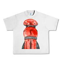 Lunar Rock red leg guard fa element Urban Heavy Tee - FaDigitalArtStudio