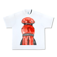 White red leg guard fa element Urban Heavy Tee - FaDigitalArtStudio