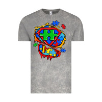 Cloud Rock autism superhero ripped tshirt Vintage Tee - Zillion Design Studio