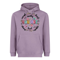 Lavender you are enough Heavyweight Hoodie - MaliasSmallBusiness