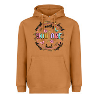 Meerkat you are enough Heavyweight Hoodie - MaliasSmallBusiness