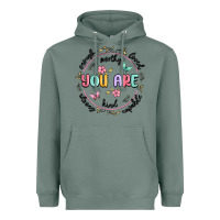 Sage you are enough Heavyweight Hoodie - MaliasSmallBusiness