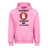 Fuchsia Pink I'm Not In Quarantine I'm A Programmer Urban Hoodie - Bettercallsaul