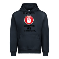 Navy I'm Not In Quarantine I'm A Programmer Urban Hoodie - Bettercallsaul