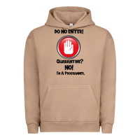 Pigment Burro I'm Not In Quarantine I'm A Programmer Urban Hoodie - Bettercallsaul