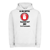 Pigment Lunar Rock I'm Not In Quarantine I'm A Programmer Urban Hoodie - Bettercallsaul