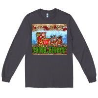 Smoke holiday and santa. claus Long Sleeve Tee - AdoDesignShop