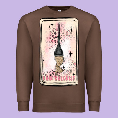 Hair Stylist Premium Sweatshirt Designed By Maliassmallbusiness