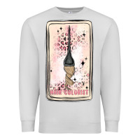 Dove Grey hair stylist Premium Sweatshirt - MaliasSmallBusiness