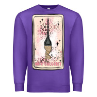 Purple hair stylist Premium Sweatshirt - MaliasSmallBusiness