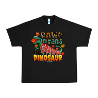 Black rawr means grateful in dinosaur Urban Heavy Tee - CowhideDigitalArt