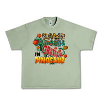 Oil Green rawr means grateful in dinosaur Urban Heavy Tee - CowhideDigitalArt
