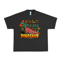 Pigment Black rawr means grateful in dinosaur Urban Heavy Tee - CowhideDigitalArt