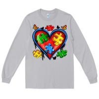 Moon Dust autism heart Long Sleeve Tee - Artiststas
