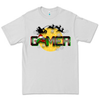 Dove Grey Christmas gamer Premium Tee - BarkalooDesign