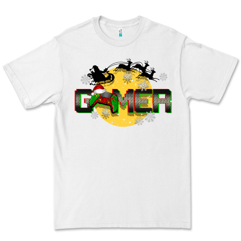 Christmas Gamer Premium Tee by BarkalooDesign | Teevron