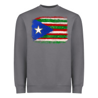 Storm Mexico and Puerto Rico Flag Heavyweight Sweatshirt - texasbilliewilder