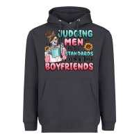 Smoke judging men by the standards of my book boyfriends Heavyweight Hoodie - MaliasSmallBusiness