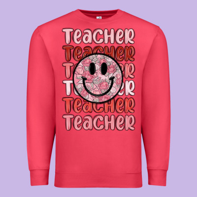Teacher Premium Sweatshirt Designed By Maliassmallbusiness