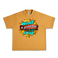Peanut Butter what a great day to be alive Urban Heavy Tee - HRA Design Shop