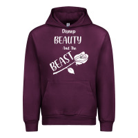 Mauve Wine Wrt Beauty And The Beast Urban Hoodie - Bettercallsaul
