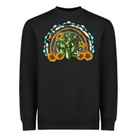Black western rainbow with cactus Heavyweight Sweatshirt - RanaPortraitStore